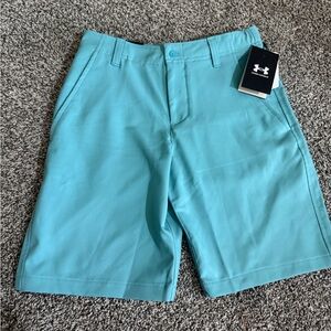 Under Armour boys Teal Shorts